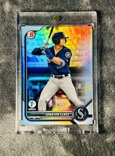 Jonatan Clase 2022 Bowman Draft 1st Edition Sky Blue Holo Parallel