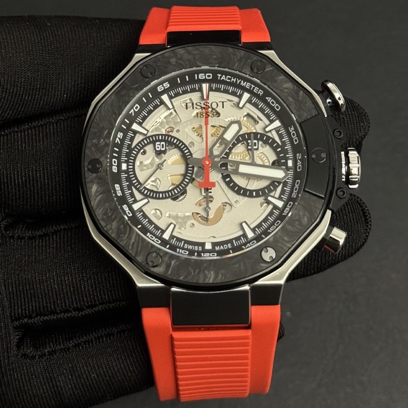 Tissot T-Race MotoGP 2026 45mm Transparent Dial Men's Watch
