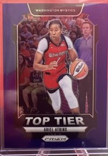 Ariel Atkins- 2024 Panini WNBA Blue Top Tier  Prizm #32/49 SSP #10 Mystics