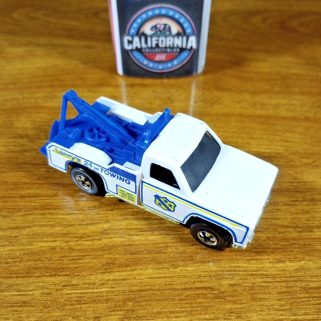 Hot Wheels Ramblin' Wrecker White BW Blackwall Hong Kong 1977