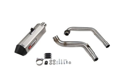 Scorpion Exhaust Serket Parallel Full System Titanium Honda CB125R 2018-2020
