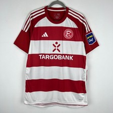 Fortuna Düsseldorf 2023/2024 Adidas Home Football Shirt Soccer Jersey sz L Men's