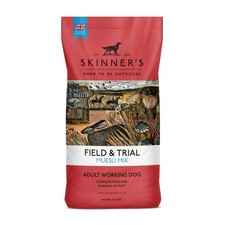 Skinner’s Field & Trial Muesli Mix Complete Dry Adult Dog Food Fussy Eaters 15kg 1.79 per kilo