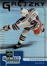 1999-00 McDonald's Upper Deck Gretzky Performance for the Record 8 Wayne Gretzky