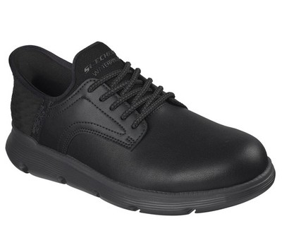 Skechers Slipper wasserdichter Schuh für Herren Garza - Carlyn in schwarz, 6-13