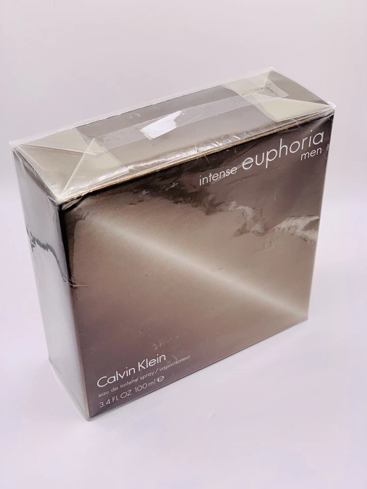 Euphoria Intense de Calvin Klein para hombre EDT colonia spray 3,4 oz. Nuevo en caja Foto 3 de 4