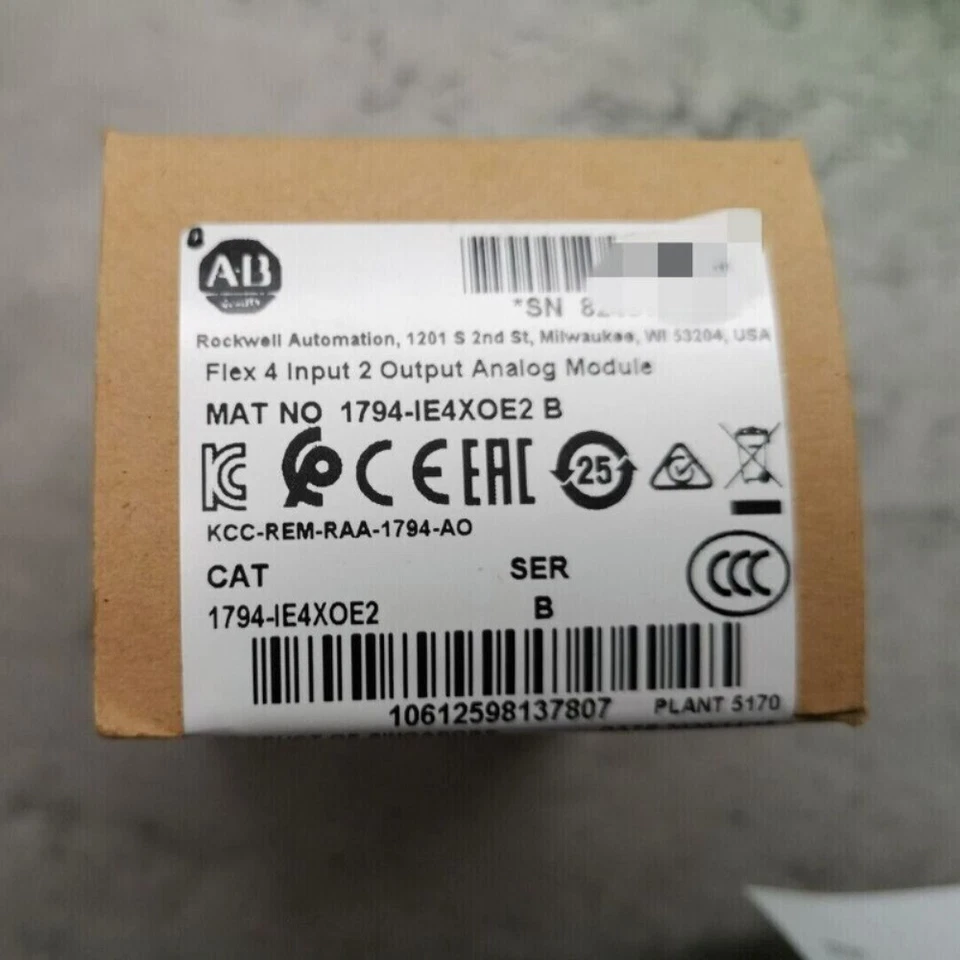 Allen Bradley 1794-IE4XOE2 Flex 4 Input 2 Output Analog Module US Free Tax - Image 2 of 4
