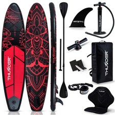 Tavola da SUP 320 cm pagaia gonfiabile fino a 150 kg set completo tavola da s...