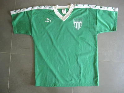 Maillot As Saint Etienne ASSE Puma 90's Vert vintage shirt Homme XL - Photo 1/4