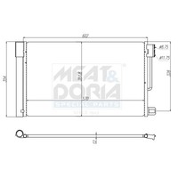 Kondensator Klimaanlage FüR Opel Corsa E 1.2 1.4 1.0 Adam Fiat Grande Punto