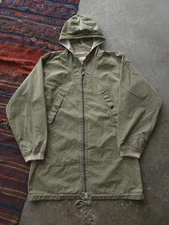 Vintage WW2 1940s US Army 10th Mountain Division Ski Parka Reversible M Full-Zip