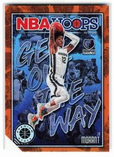 2019 Panini Hoops Premium Stock Ja Morant Get Out The Way Orange #12 RC