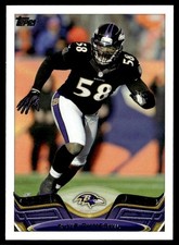 2013 Topps Mini Elvis Dumervil Baltimore Ravens #377