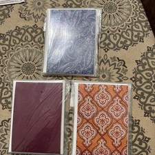 LOT OF 3 PHOTO ALBUMS 4"X6" ALBUMS HOLDS PICTURES PHOTOGRAPHS 48 PICS PER ALBUM