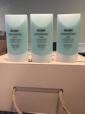 RUSK Sensories Calm Travel Set Lotion + Body Wash Guarana Ginger