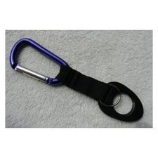 6pc Water Bottle Holder Buckle Aluminum Carabiner Camping Hiking Outdoor Gear