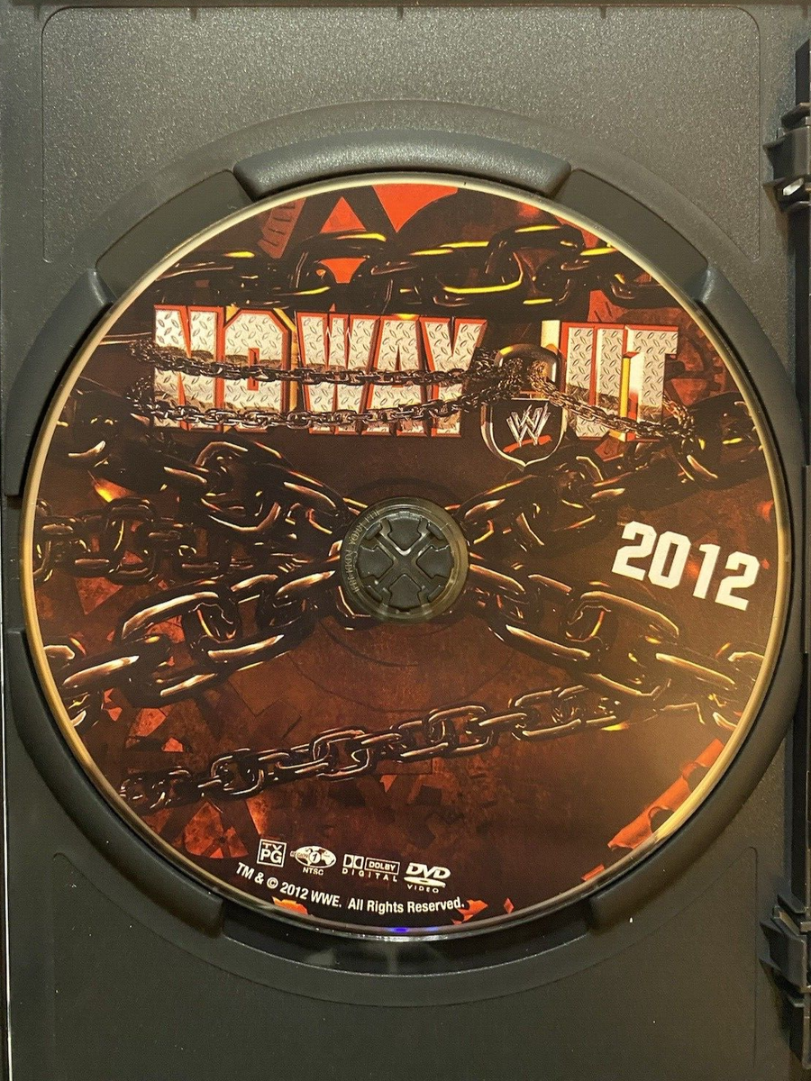 WWE: No Way Out 2012 (DVD, 2012) Punk Kane Cena Big Show