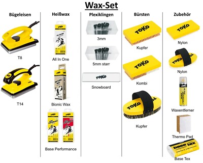 Toko Wax-Set, 5-teilig, aus 17 Teilen frei wählbar