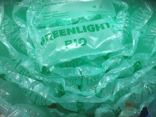 VOID FILLER Void Packaging 500 Biodegradable PRE INFLATED AIR Pillows 100x200mm - Picture 2 of 8