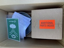 HAWS 8163 EMERGENCY DRENCH SHOWER MSR AXION CEILING MOUNT STAINLESS STEEL