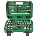 32 Pcs 1/2" Drive Socket Set Metric 8-32mmm Sockets 1/2-Inch Ratchet