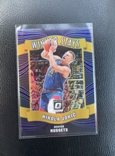 2023-24 Panini Donruss Optic Basketball Nikola Jokic Winner Stays Purple Holo SP