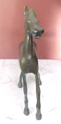 Vintage Brass Horse Standing Figurine Sculpture Prancing Mare Stallion Tarnish — photo 2