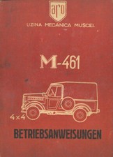 301018 ORIGINAL Bedienung M-461 M 461 4x4 ARO Betriebsanweisung Geländewagen
