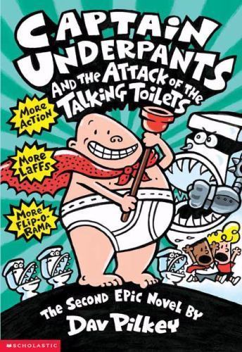 Attack of the Talking Toilets by Dav Pilkey (1999, Trade Paperback) - Imagen 1 de 1
