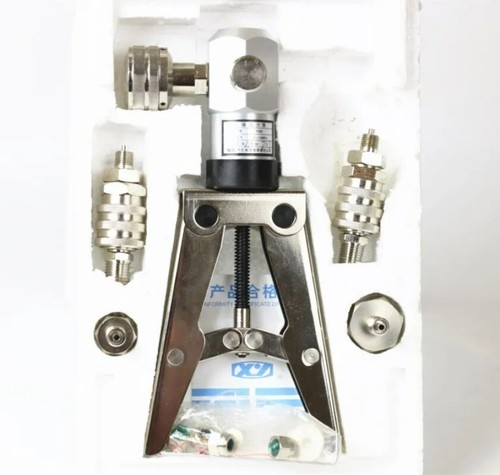 Calibratore manometro pompa manuale portatile calibratore pressione barometrica - Foto 2 di 7