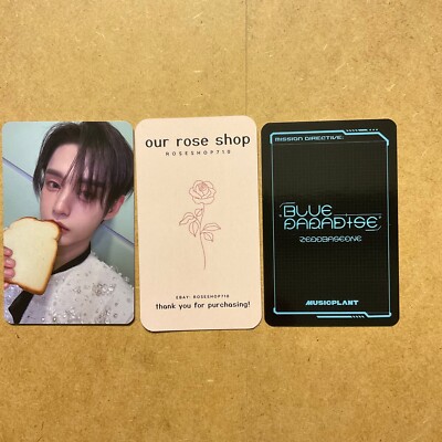 ZB1 Zerobaseone Blue Paradise MusicPlant Preorder Bread Official