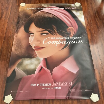 COMPANION Find Someone Just Made For You WB Org.D/S Bus Stop Movie Poster 48x70i
