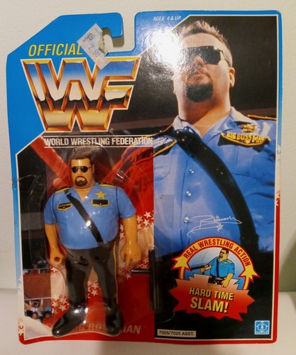 Vintage Hasbro 1990 Titan Sports WWF  BIG BOSS MAN...