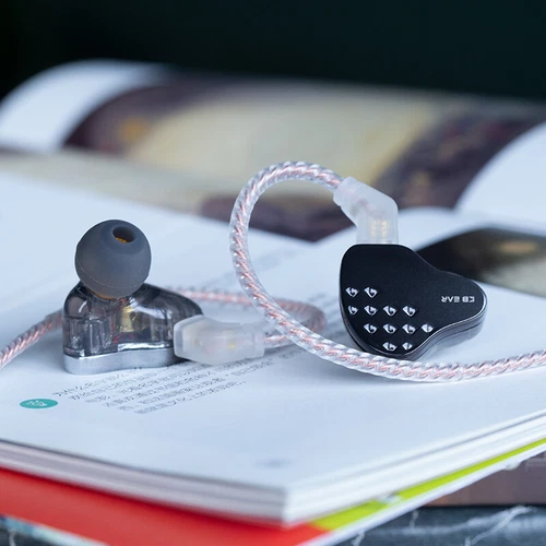IEM Earbuds KBEAR ROBIN Earphones MIC 4BA+1DD Hybrid HiFi Noise Isolation DAC
