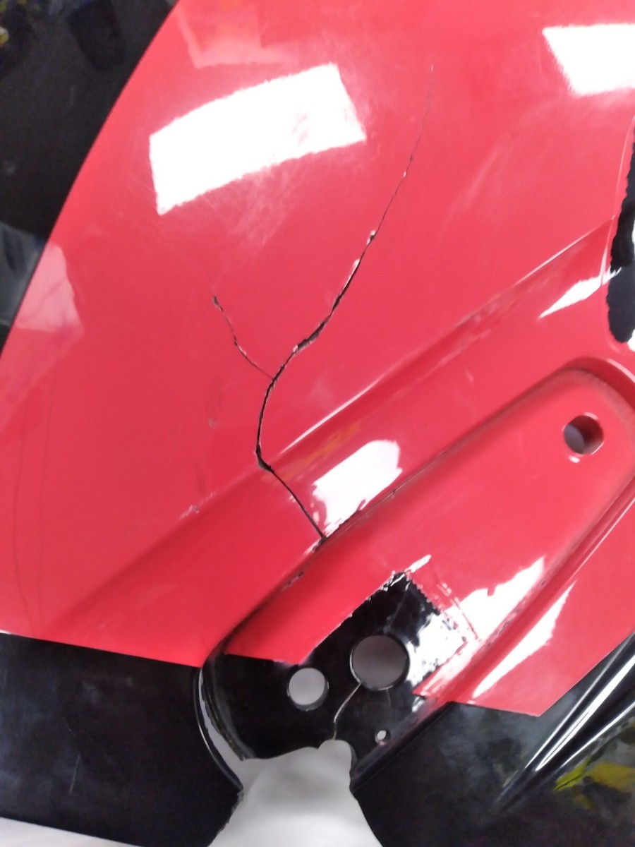 はやや 1987-90 KAWASAKI Ninja ZX750 Left Upper Mid Cowl Fairing