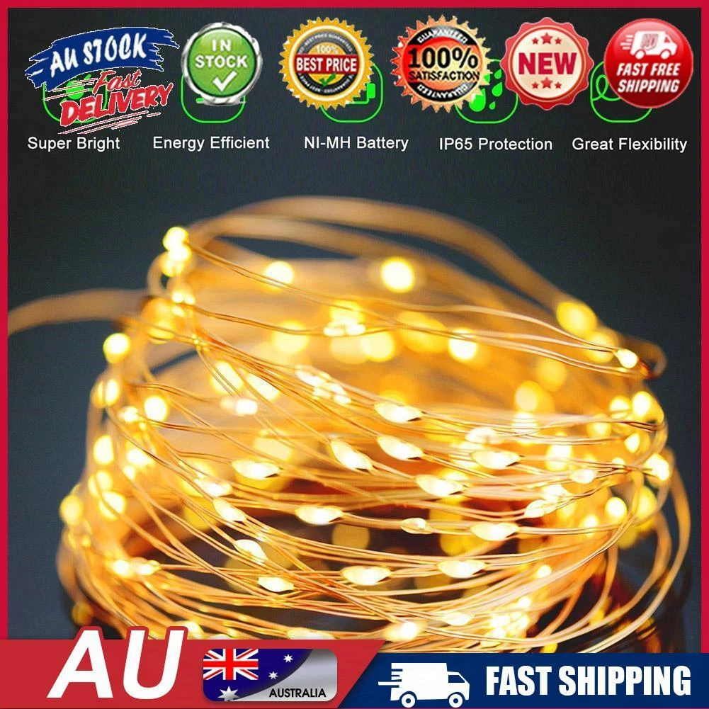 Solar lights on sale copper wire