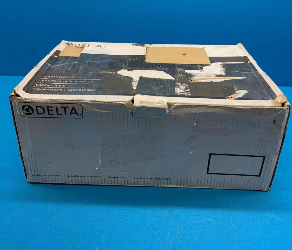 Delta 342702 Modern Monitor 14-Series Chrome Round Raincan S