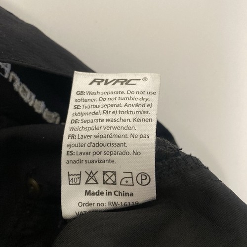RVRC Revolution Race Men's Twisted Outdoor Pants Black Sz 50 Barrel Hiking NWOT - Picture 16 of 21