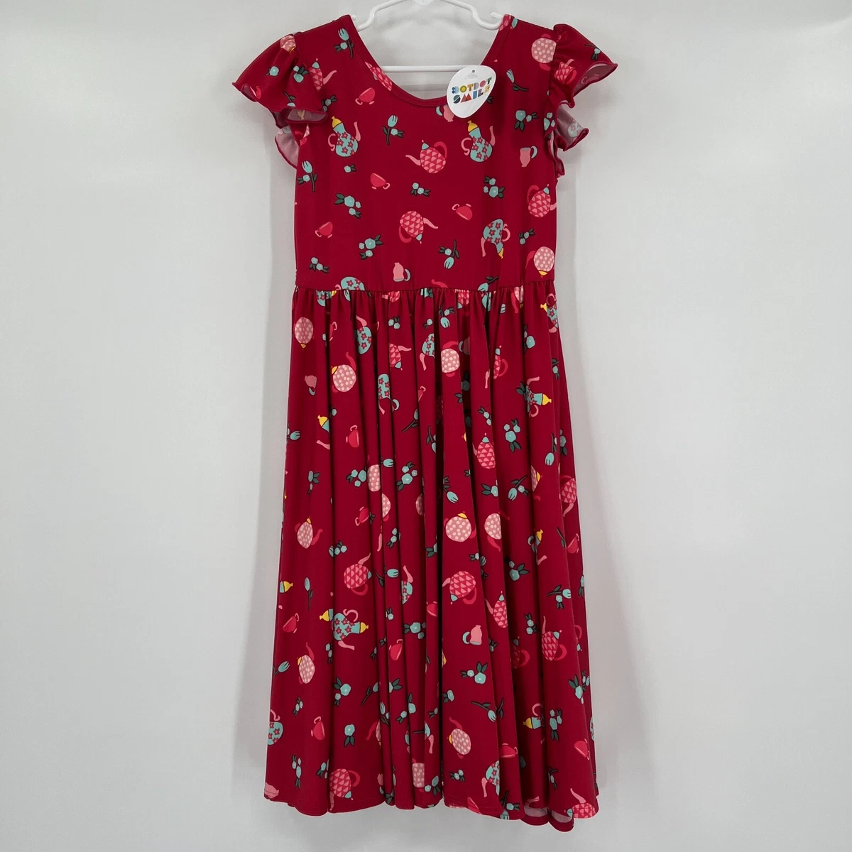 Dot dot top smile empire dress