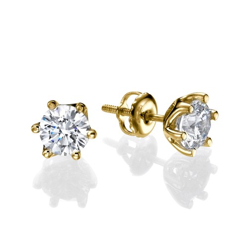 Acquista Ciondolo Per Bambino Jivaro In Taglio Rotondo 0.036 Carati , Oro Giallo 750 Diamante - Foto 10