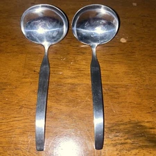 2 Viners Of Sheffield England Empire Stainless Ladles