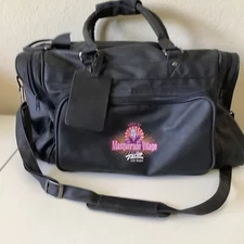 Rio Hotel Casino Las Vegas Masquerade Village Leather Carry On Bag Gym Bag