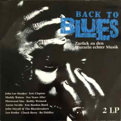 Back To Blues Various NEAR MINT Eurostar 2xVinyl LP