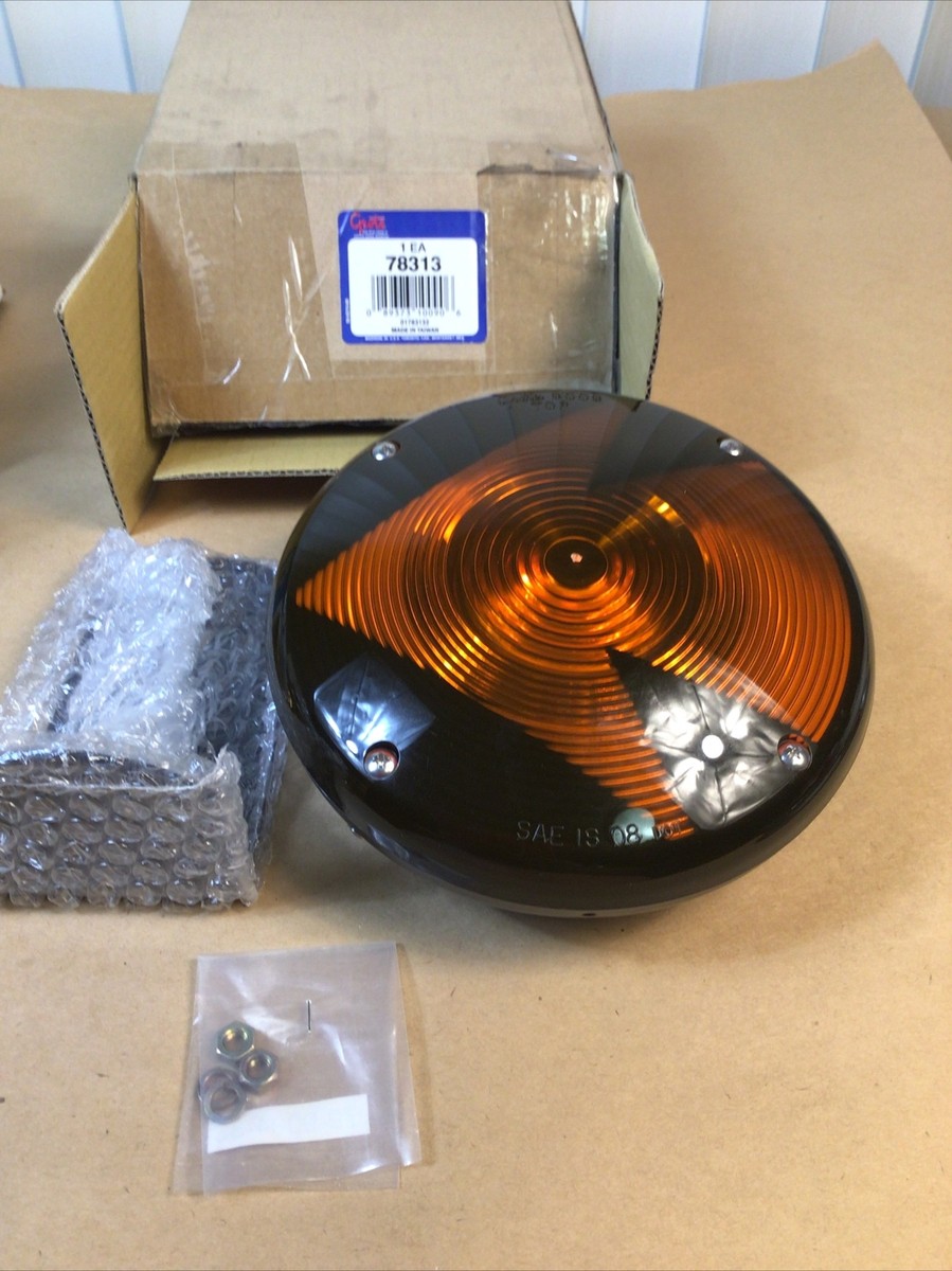 Grote 78313 - 7” Single Face Lamp With Arrow Lens, Blunt Cut NEW