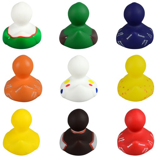 2" Inch TOOTSIE CANDY Vinyl Rubber Ducks: ENTIRE 9 DUCK SET!!! - Picture 4 of 4