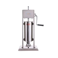 Hakka 11 Lb/5 L Sausage Stuffer 2 Speed Stainless Steel Vertical Sausage Maker