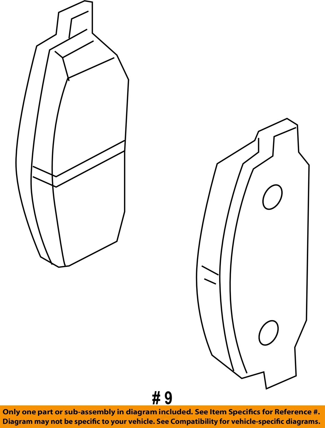 NISSAN OEM 2018 Rogue BrakeRearDisc Brake Pads D40604CA0C eBay