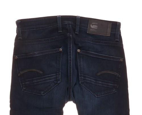 G-STAR RAW REVEND SKINNY W30 L32 DARK BLUE 30/32 MENS JEANS 3301 SLIM STRETCH - Picture 8 of 10
