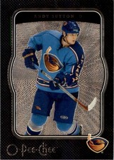 2007-08 O-PEE-CHEE MICROMOTION BLACK ANDY SUTTON 039/100 ATLANTA THRASHERS #33