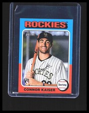 2024 Connor Kaiser Rookie Card  Topps Heritage High #- #700 Colorado Rockies 
